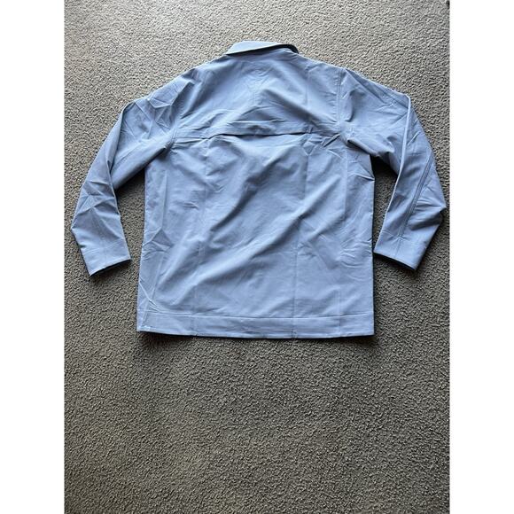Lululemon Cargo Pocket Shirt Jacket Blue Men’s Size XLarge - Picture 7 of 7